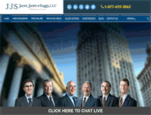 Tablet Screenshot of jjsjustice.com